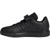 imageadidas Kids Grand Court 20 Tennis ShoeBlackBlackGrey