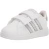 Ftwr White/Matte Silver/Matte Silver (Cross Strap)