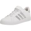 Ftwr White/Matte Silver/Matte Silver (Elastic)
