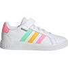 White/Pulse Mint/Beam Pink (Elastic)