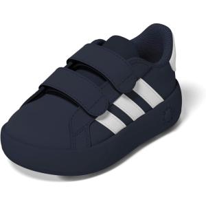 imageadidas Kids Grand Court 20 Tennis ShoeShadow NavyWhiteBlack