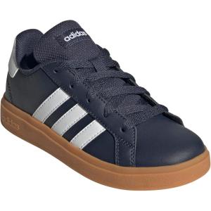 imageadidas Kids Grand Court 20 Tennis ShoeShadow NavyWhiteGum