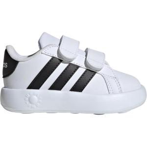 imageadidas Kids Grand Court 20 Tennis ShoeWhiteBlackWhite