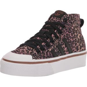 imageadidas Womens Bravada Mid Skate ShoeHazy BeigeCardboardDark Brown