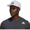 imageadidas Mens Excel Performance Structured Snapback Adjustable Fit HatWhiteBlackLight Onix Grey
