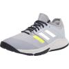 imageadidas Court Team Bounce Indoor Shoes MensHalo SilverYellowHalo Blue