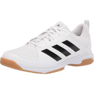 imageadidas Womens Ligra 7 Indoor Court ShoeWhiteBlackWhite
