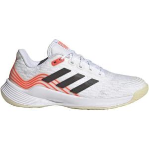 imageadidas Womens Novaflight Volleyball SneakerCloud WhiteCore BlackSolar Red