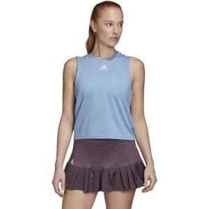 imageadidas Womens Tennis Camo Tank PrimeblueEasy BlueWhite
