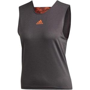 imageadidas Womens Tennis Camo Tank PrimeblueGrayTrue Orange