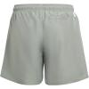 imageadidas Boys Classic Badge of Sport Swim ShortsSilver GreenWhite