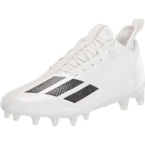 imageadidas Mens Adizero Scorch Football ShoeWhiteBlackWhite
