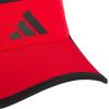 imageadidas Mens Superlite Adjustable Fit Sport Performance VisorBetter ScarletBlack