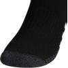 imageadidas Mens Cushioned Crew Socks Above The Ankle Fit with Arch Compression 3 PairsBlackOnix GreyWhite