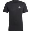 imageadidas Mens Essentials Feelready Training TShirtBlackWhite