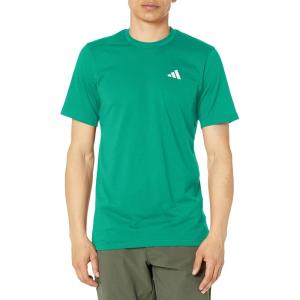 imageadidas Mens Essentials Feelready Training TShirtCourt GreenWhite