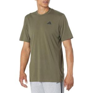 imageadidas Mens Essentials Feelready Training TShirtOlive StrataBlack