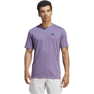 imageadidas Mens Essentials Feelready Training TShirtShadow VioletBlack