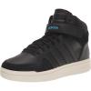 imageadidas Kids Postmove Mid Basketball ShoeBlackBlackPulse Blue