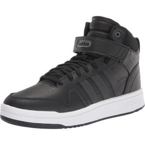 imageadidas Kids Postmove Mid Basketball ShoeBlackCarbonWhite