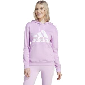 imageadidas Womens Essentials Big Logo Regular Fleece HoodieBliss LilacWhite