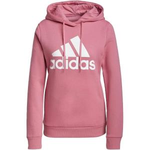 imageadidas Womens Essentials Logo Fleece HoodieRose ToneWhite