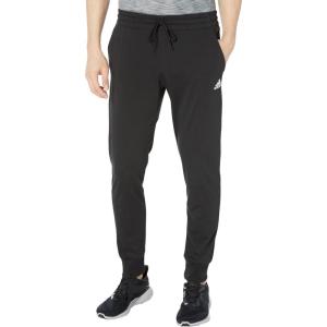 imageadidas Mens Essentials Single Jersey Tapered Cuffed PantsBlack