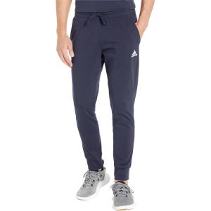 imageadidas Mens Essentials Single Jersey Tapered Cuffed PantsInk