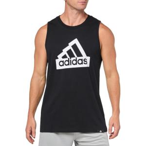 imageadidas Mens Modern Essentials Graphic Tank TopBlack