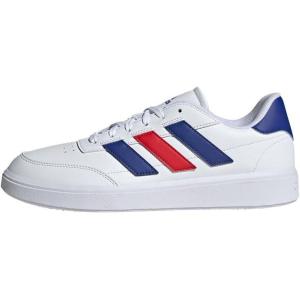 imageadidas Mens CourtblockCloud White Cloud White Scarlet