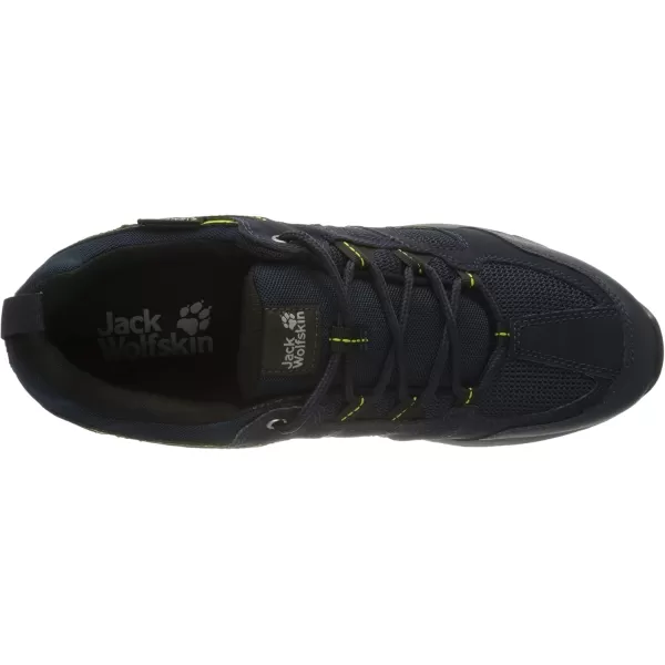 imageJack Wolfskin Mens Vojo Hike Xt Vent Low M Rise ShoesDark BlueLime