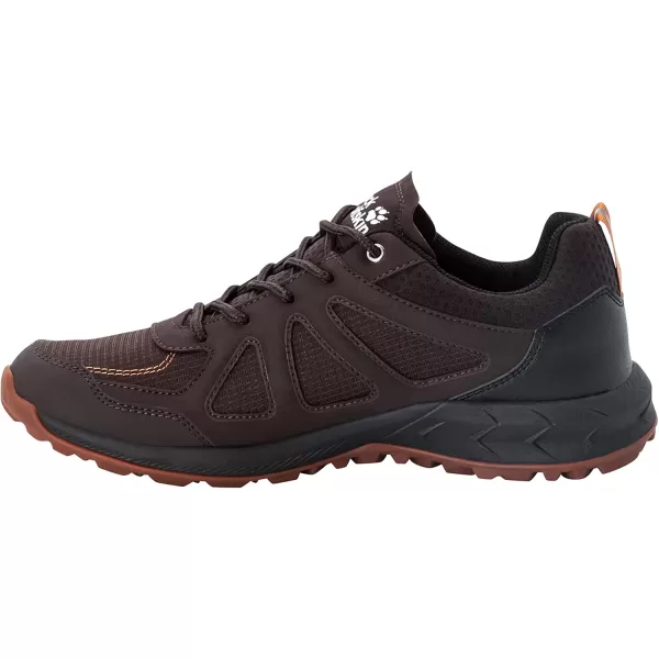 imageJack Wolfskin Mens Woodland 2 Texapore Low M Hiking ShoeEspressoDark Red