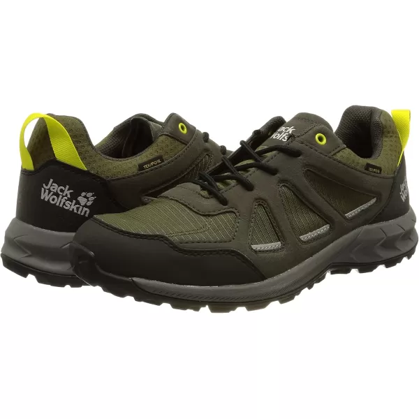 imageJack Wolfskin Mens Woodland 2 Texapore Low M Hiking ShoeKhaki Green