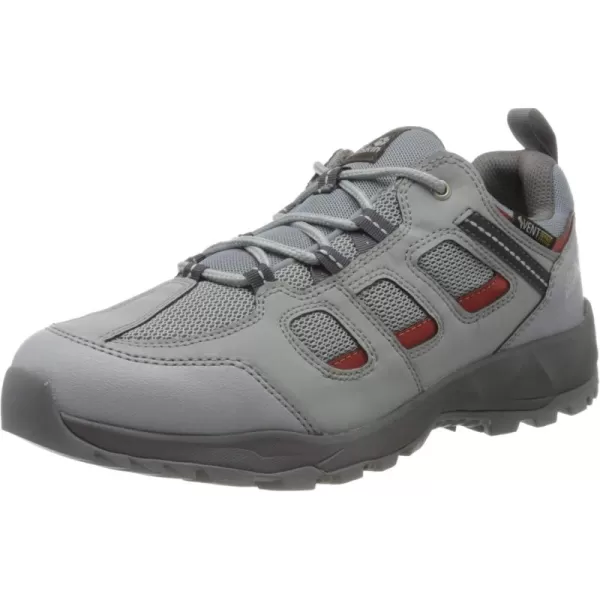 imageJack Wolfskin Mens Vojo Hike Xt Vent Low M Rise ShoesGrey Light Grey Dark Orange 6147