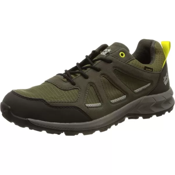 imageJack Wolfskin Mens Woodland 2 Texapore Low M Hiking ShoeKhaki Green