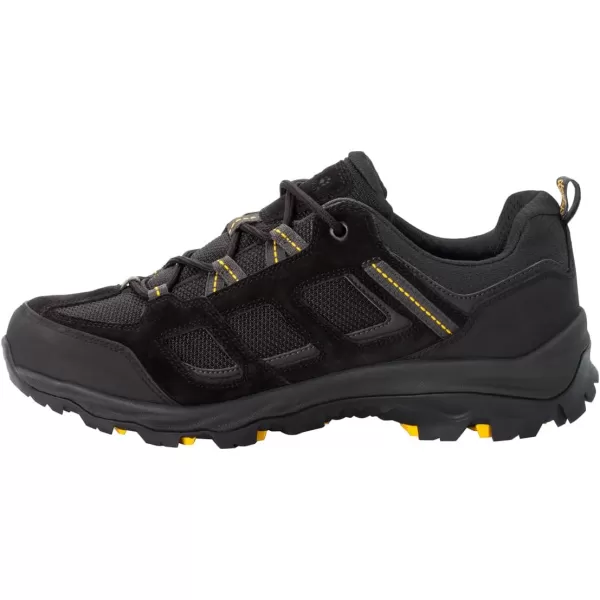 imageJack Wolfskin Unisex Vojo Hike 2 Texapore Low Walking ShoesBlackBurly Yellow