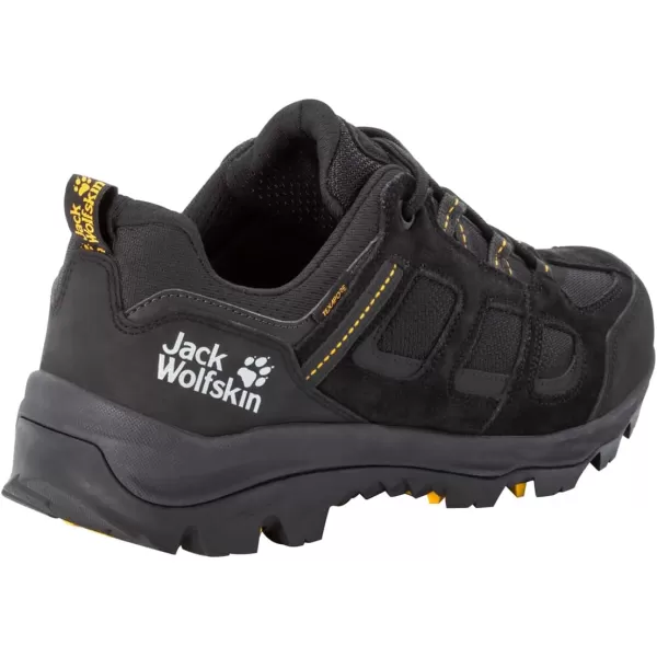 imageJack Wolfskin Unisex Vojo Hike 2 Texapore Low Walking ShoesBlackBurly Yellow