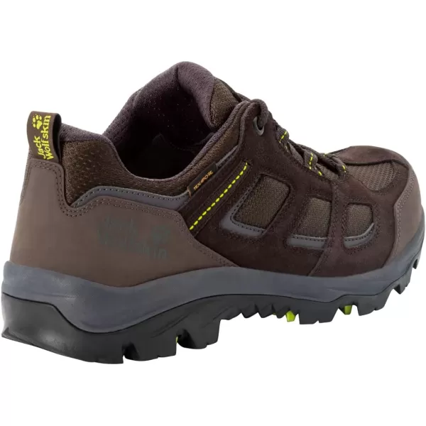 imageJack Wolfskin Unisex Vojo Hike 2 Texapore Low Walking ShoesDark Brown Lime