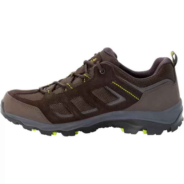 imageJack Wolfskin Unisex Vojo Hike 2 Texapore Low Walking ShoesDark Brown Lime