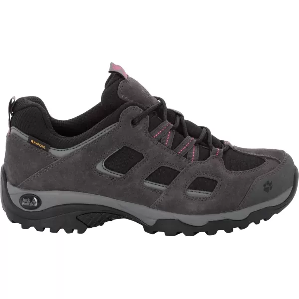 imageJack Wolfskin Unisex Vojo Hike 2 Texapore Low Walking ShoesDark Steel Black