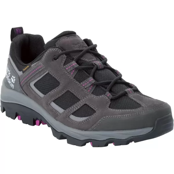 imageJack Wolfskin Unisex Vojo Hike 2 Texapore Low Walking ShoesDark SteelPurple