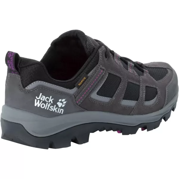 imageJack Wolfskin Unisex Vojo Hike 2 Texapore Low Walking ShoesDark SteelPurple