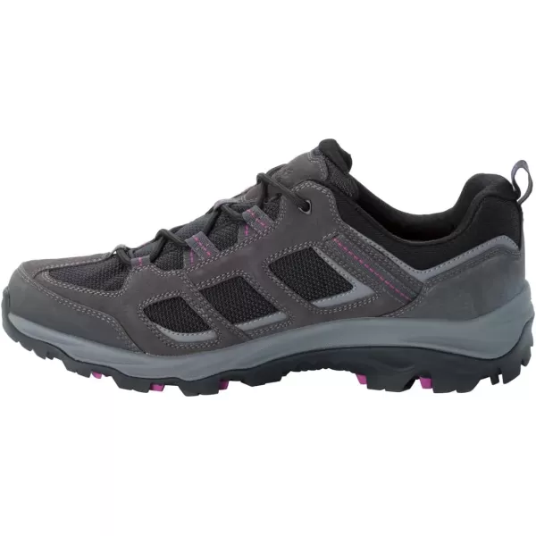 imageJack Wolfskin Unisex Vojo Hike 2 Texapore Low Walking ShoesDark SteelPurple