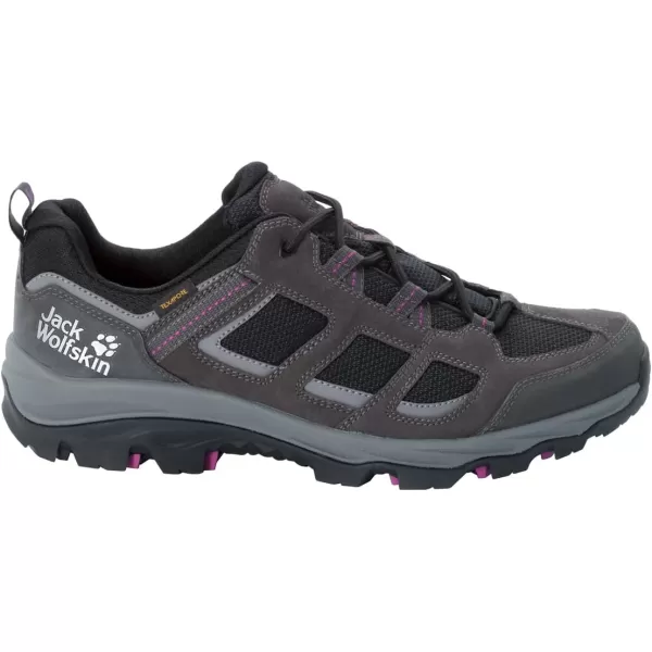 imageJack Wolfskin Unisex Vojo Hike 2 Texapore Low Walking ShoesDark SteelPurple