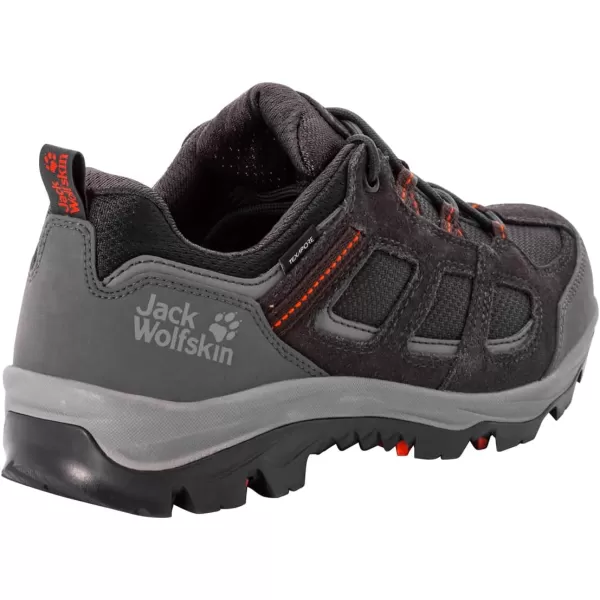 imageJack Wolfskin Unisex Vojo Hike 2 Texapore Low Walking ShoesGreyOrange