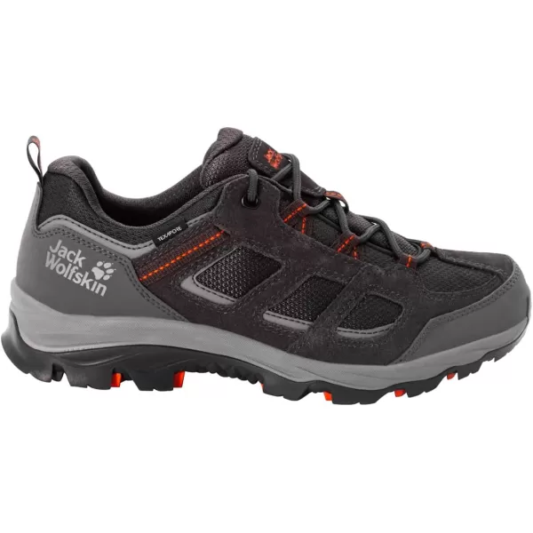 imageJack Wolfskin Unisex Vojo Hike 2 Texapore Low Walking ShoesGreyOrange