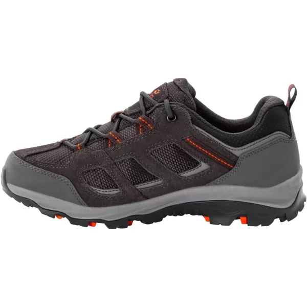 imageJack Wolfskin Unisex Vojo Hike 2 Texapore Low Walking ShoesGreyOrange