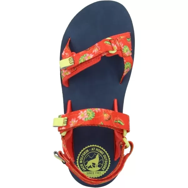 imageJack Wolfskin Womens Sandal 25 UKTulip Red All Over