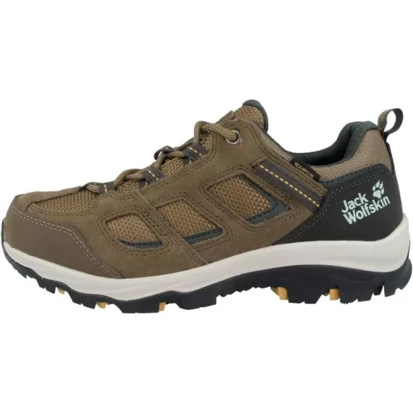 imageJack Wolfskin Unisex Vojo Hike 2 Texapore Low Walking ShoesBrownApricot