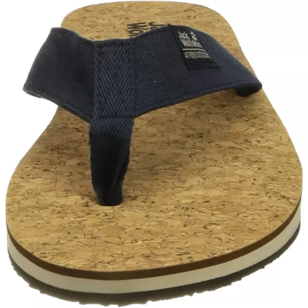 imageJack Wolfskin Mens Flip Flop SandalBlue Cork